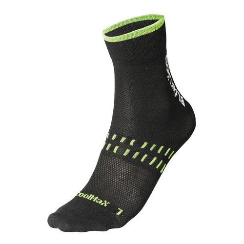 Chaussettes Dry Pack 2 Noir/vert Fluorescent Taille 40-44