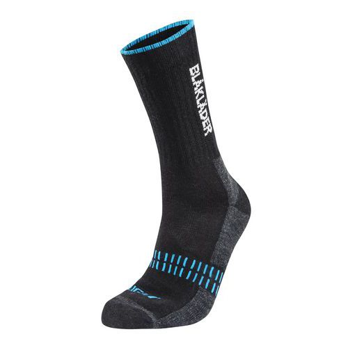 Chaussettes Light Noir/bleu Fluorescent Taille 36-39