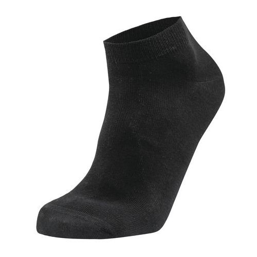 Chaussettes Basses En Coton Pack X5 Noir Taille 36-39