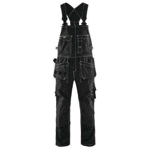 Cotte à Bretelles Noir Taille 42l