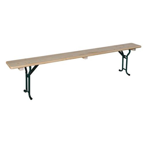 Lot De 2 Bancs Pliants Konvivial