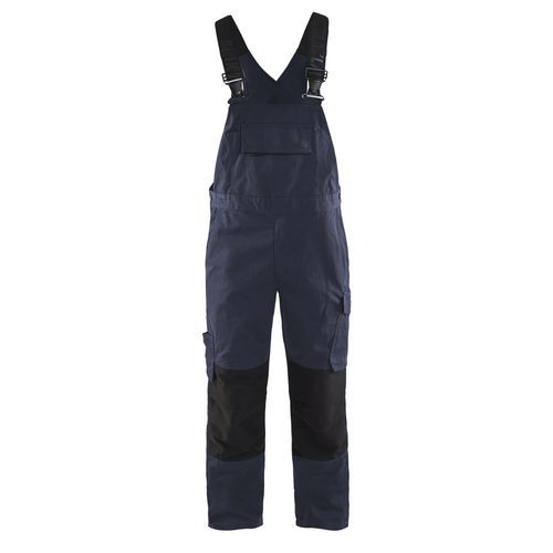 Cotte à Bretelles Stretch Marine Foncé/noir Taille 42c