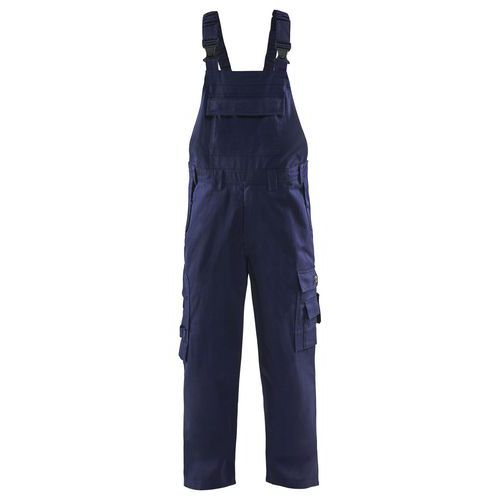 Pantalon à Bretelles Retardant Flamme Marine Taille 48c