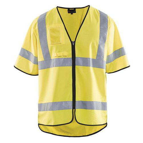 Gilet Haute Visibilité Jaune Fluorescent Taille 4xl/5xl