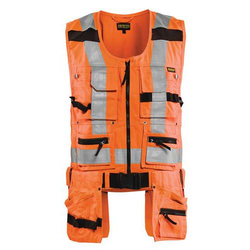 Gilet Porte-outil Haute-visibilité Taille 4xl
