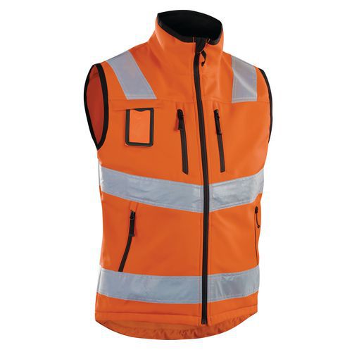 Gilet Softshell Haute Visibilité Taille Xxl