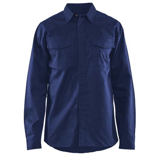 Chemise Retardant Flamme Marine Taille 5xl