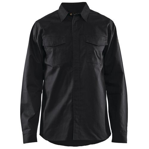 Chemise Retardant Flamme Noir Taille 6xl