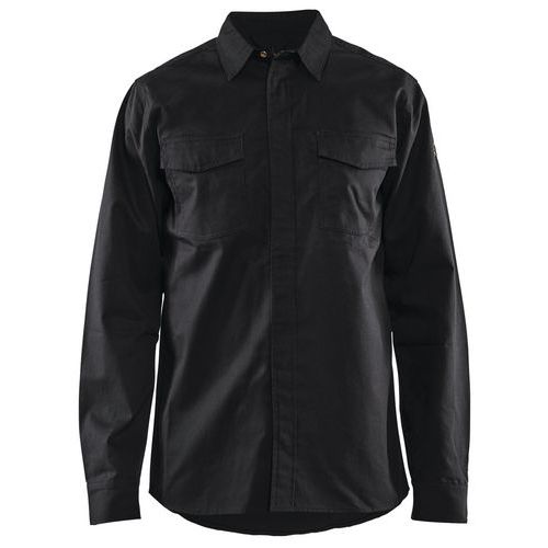 Chemise Retardant Flamme Noir Taille M