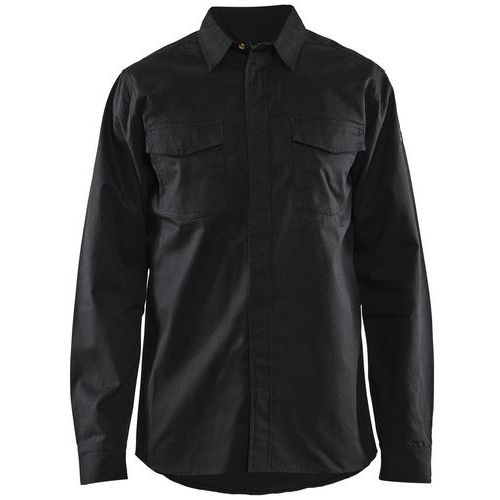 Chemise Retardant Flamme Noir Taille Xl
