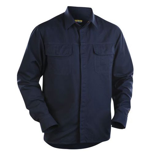 Chemise Retardant Flamme Inhérent Marine Taille Xxl