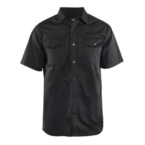 Chemise Twill Noir Taille L - 329611909900l