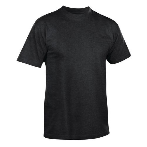 Tee-shirt Noir Mélangé Taille S