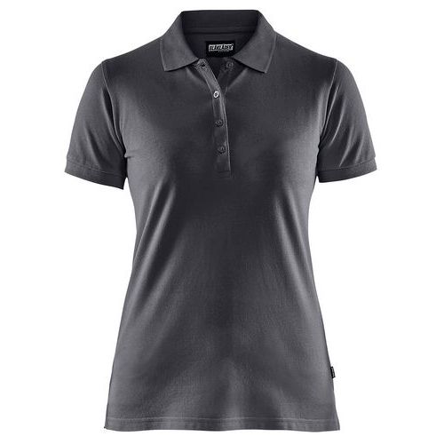 Polo Femme Gris Foncé Taille L
