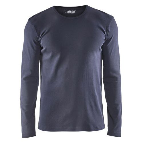 T-shirt Manches Longues Gris Taille S