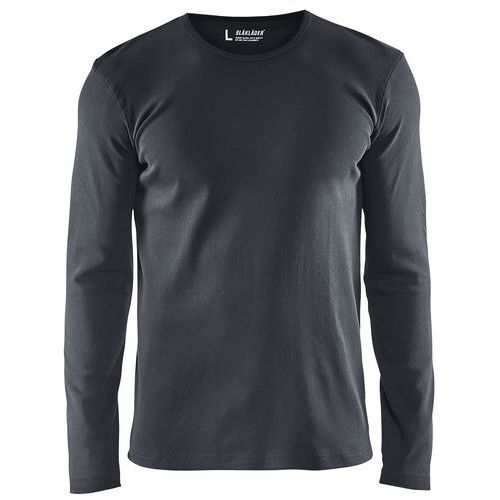 T-shirt Manches Longues Gris Foncé Taille L - 331410329800l