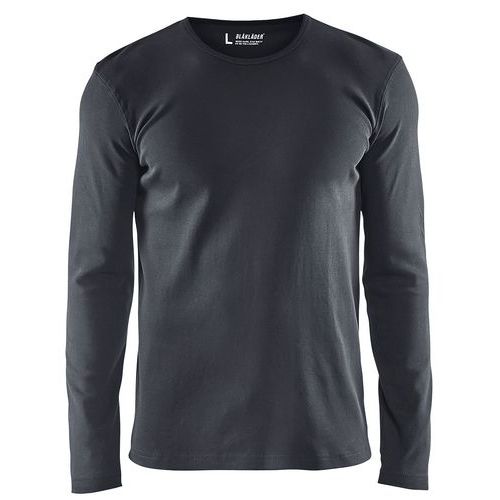 T-shirt Manches Longues Gris Foncé Taille S - 331410329800s