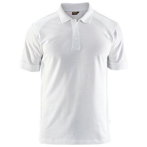 Polo Piqué Blanc Taille Xxl