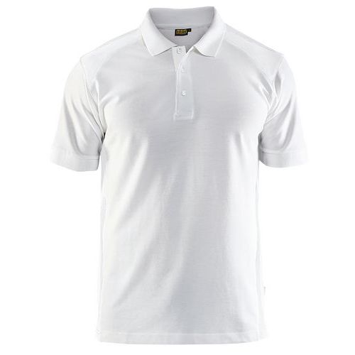 Polo Piqué Blanc Taille Xxxl