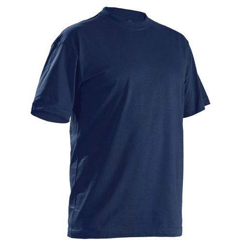 T-shirts Pack X5 Marine Foncé Taille Xxl