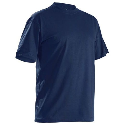 T-shirts Pack X5 Marine Foncé Taille Xxxl