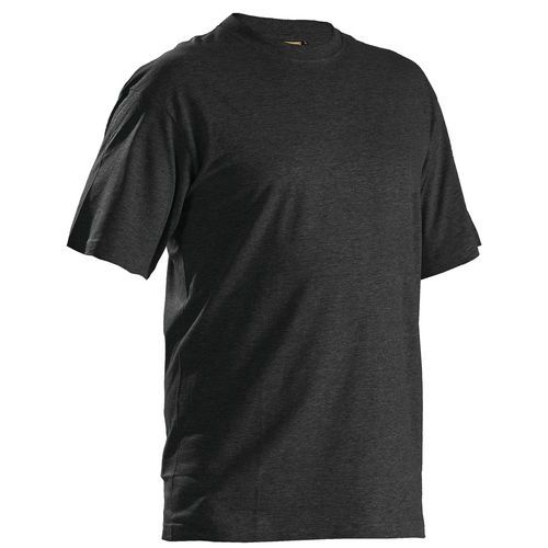 T-shirts Pack X5 Noir Mélangé Taille L