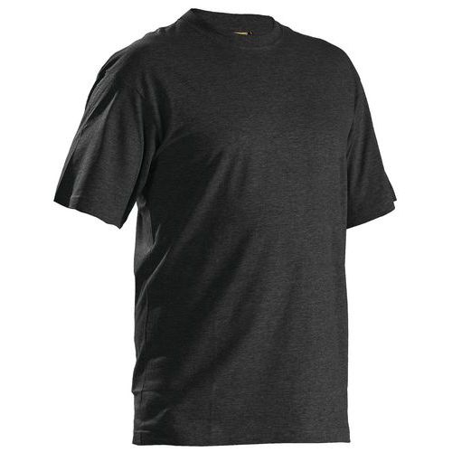 T-shirts Pack X5 Noir Mélangé Taille S