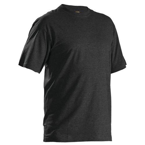 T-shirts Pack X5 Noir Mélangé Taille Xxl