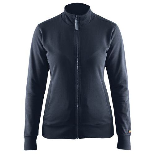 Sweat Zippé Femme Marine Foncé Taille Xl