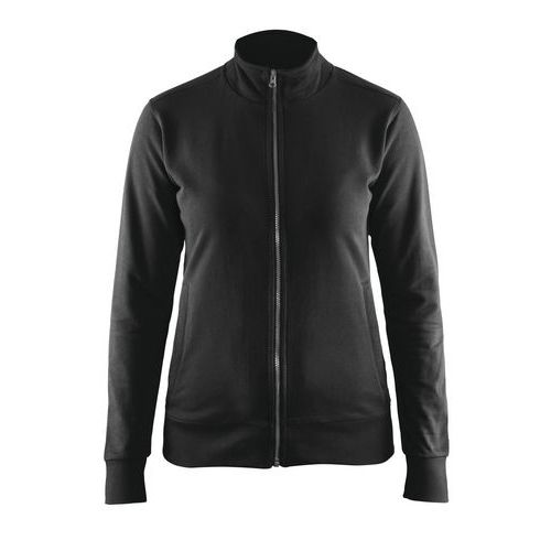 Sweat Zippé Femme Noir Taille Xxl