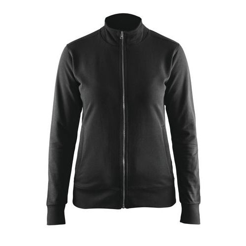 Sweat Zippé Femme Noir Taille Xxxl