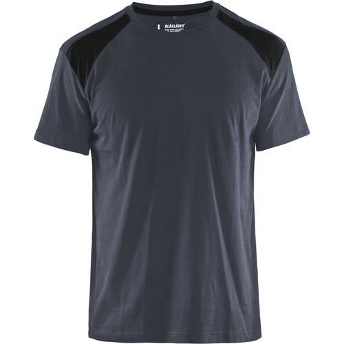 T-shirt Gris Foncé/noir Taille M