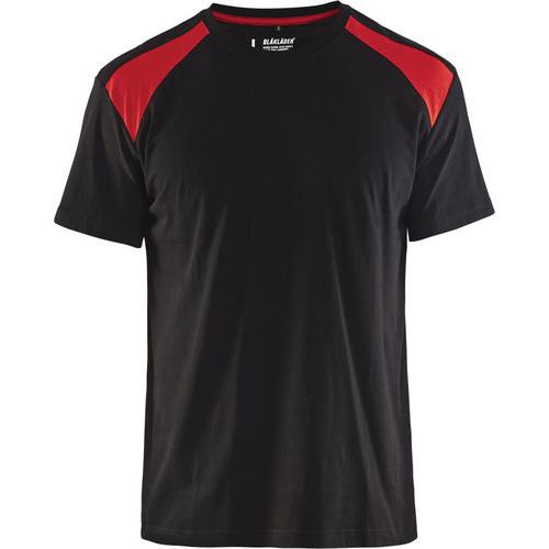 T-shirt Noir/rouge Taille L - Homme