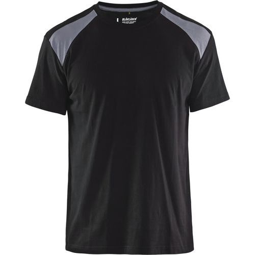 T-shirt Noir/gris Taille Xl - Homme
