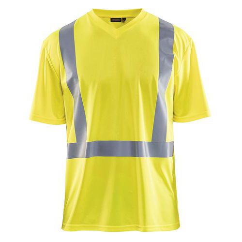 T-shirt Haute Visibilité Col V Taille S