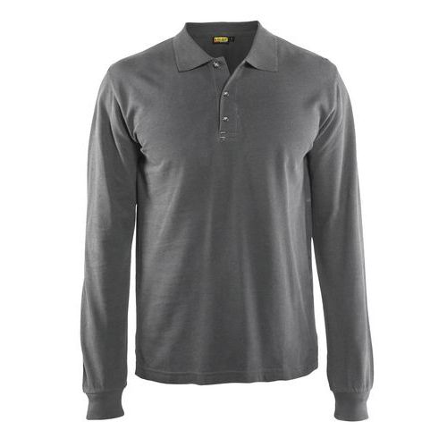Polo Manches Longues Gris Taille S