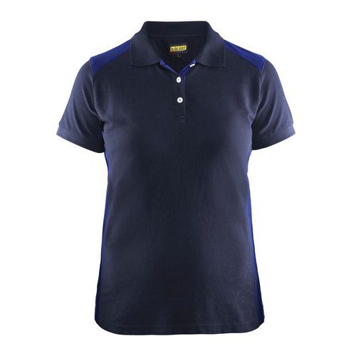 Polo Femme Marine/bleu Roi Taille S