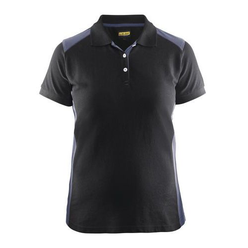 Polo Femme Noir/rouge Taille L