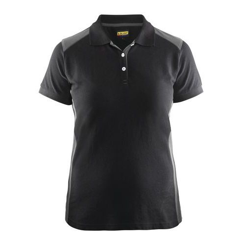 Polo Femme Noir/gris Taille S
