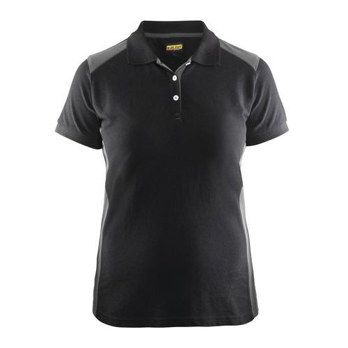 Polo Femme Noir/gris Taille Xs