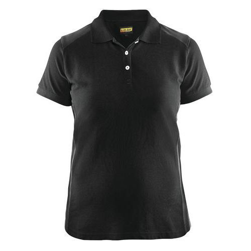 Polo Femme Noir/gris Foncé Taille M