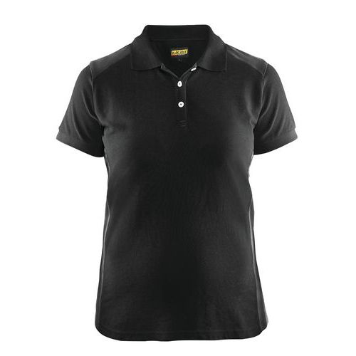 Polo Femme Noir/gris Foncé Taille S
