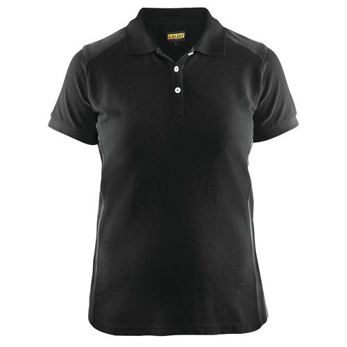 Polo Femme Noir/gris Foncé Taille Xxl