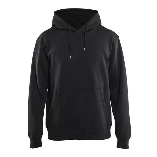 Sweat à Capuche Noir Taille 4xl