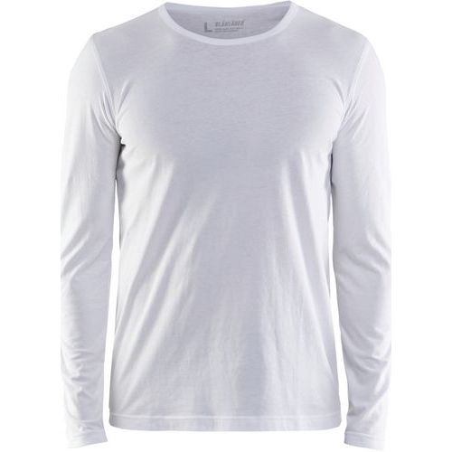T-shirt Manches Longues Blanc Taille Xs