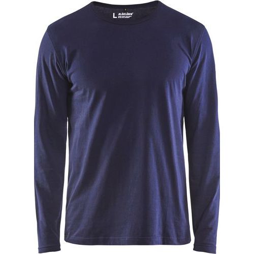 T-shirt Manches Longues Marine Taille L - 350010428800l - Homme
