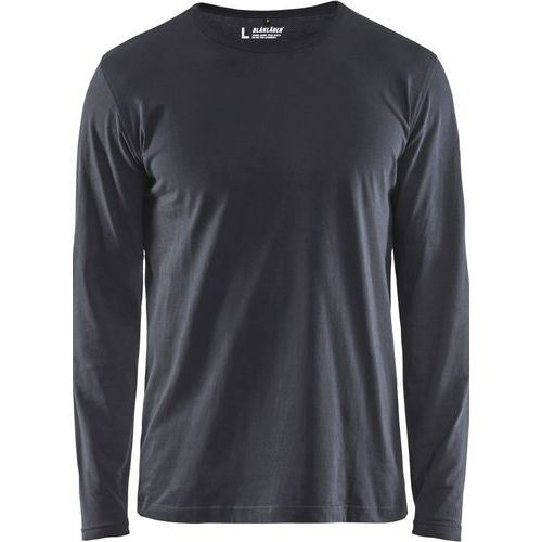 T-shirt Manches Longues Gris Foncé Taille L - 350010429800l