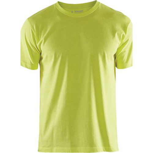 T-shirt Jaune Fluorescent Taille L - Homme