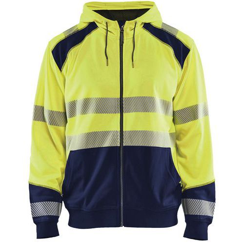 Sweat Zippé à Capuche Haute-visibilité Taille 4xl
