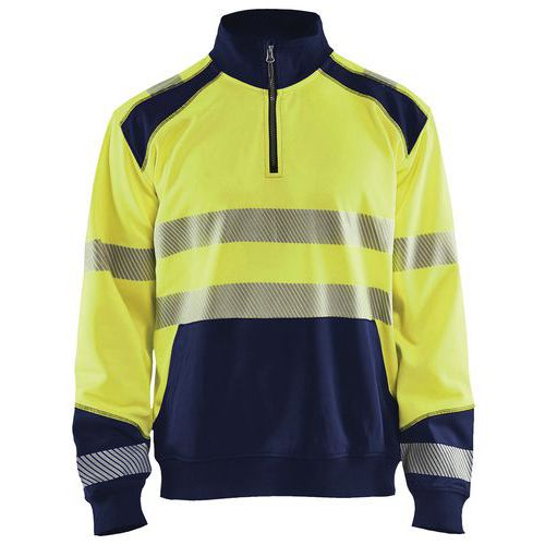 Sweat Col Camionneur Haute-visibilité Taille Xs